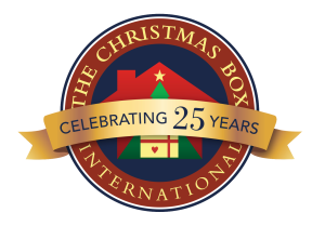 Christmas Box International logo.