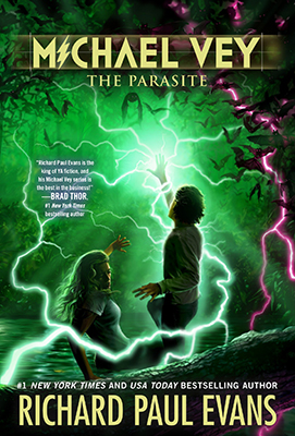Michael Vey 8: The Parasite Book Cover.